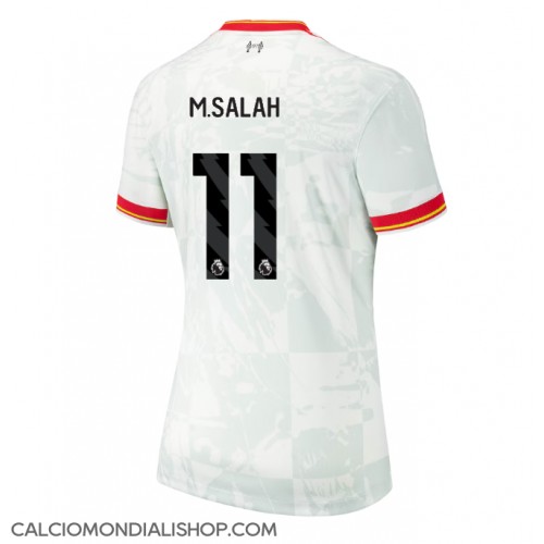 Maglie da calcio Liverpool Mohamed Salah #11 Terza Maglia Femminile 2024-25 Manica Corta